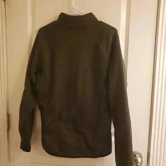 𝅺Avalanche Men's Green 1/4 Zip Pullover Sweater Jacket - Picture 6 of 8